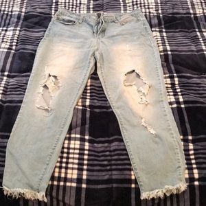 Size 16 Refuge jeans - small stain on back leg .. great fit was my favorite